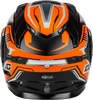 Gmax #M20139285 - Md-01s Transistor Snow Helmet Orange/Black MD