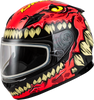 Gmax #F2499371 - Youth Gm-49y Drax Snow Helmet RED YM