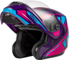 Gmax #M1043984 - Md-04 Sector Helmet Violet/Pink SM