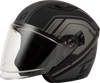 Gmax #O1287506 - Of-87 Duke Helmet Matte Black/Grey LG