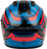 Gmax #F11811216 - Ff-18 Drift Helmet Black/Blue/RED LG