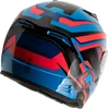 Gmax #F11811217 - Ff-18 Drift Helmet Black/Blue/RED XL