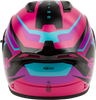 Gmax #F11811395 - Ff-18 Drift Helmet Pink/Blue/Black MD