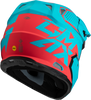 Gmax #D39621004 - Mx-96 502 Helmet Matte Blue/RED SM