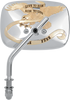 Live to Ride Mirror - Gold/Chrome - Left