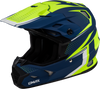 Gmax #D3962186 - Mx-96 502 Helmet Matte Blue/Green LG