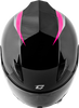 Gmax #F1498405 - Ff-49 Syth Helmet Black/Pink MD