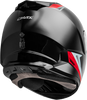 Gmax #F1498157 - Ff-49 Syth Helmet Black/RED XL