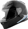 Gmax #F1498438 - Ff-49 Syth Helmet Black/Silver Blue 2X