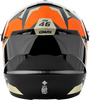 Gmax #D3466490 - Mx-46y Cyclus Helmet Black/Orange YS