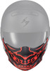 Scorpion EXO #52-546-22 - Covert Face Mask Samurai Glow IN THE Dark RED