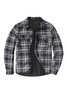 Scorpion EXO #15001-3 - Morpheus Reversable Jacket Black/Plaid Grey SM