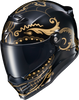 Scorpion EXO #CFX-1217 - Covert FX Full Face Helmet EL Malo Gold/Gloss Black 2X
