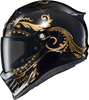 Scorpion EXO #CFX-1213 - Covert FX Full Face Helmet EL Malo Gold/Gloss Black SM