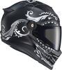 Scorpion EXO #CFX-1206 - Covert FX Full Face Helmet EL Malo White/Matte Black XL