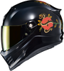 Scorpion EXO #CFX-1007 - Covert FX Full Face Helmet THE Litas Gloss Black 2X