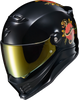 Scorpion EXO #CFX-1007 - Covert FX Full Face Helmet THE Litas Gloss Black 2X