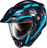 Scorpion EXO #96-1185-EC - Exo-at960 Cold Weather Helmet Hicks Light Blue LG (electric)