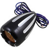 Arlen Ness #12-753 - Turn Signals - LED - Deep Cut - Black/Amber - Amber Ring
