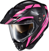 Scorpion EXO #96-1178-EC - Exo-at960 Cold Weather Helmet Hicks Pink 3X (electric)