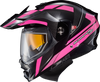 Scorpion EXO #96-1176-EC - Exo-at960 Cold Weather Helmet Hicks Pink XL (electric)
