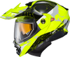 Scorpion EXO #96-1054-SD - Exo-at960 Cold Weather Helmet Topographic Hi-vis MD (dual)