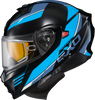 Scorpion EXO #93-1053-SD - Exo-gt930 Cold Weather Helmet Modulus BLK/BLU SM (dual Pane)
