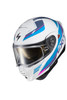 Scorpion EXO #93-1025-SD - Exo-gt930 Cold Weather Helmet Modulus WHT/BLU LG (dual Pane)