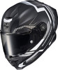 Scorpion EXO #WAR-3543 - Apex Exo-warp Full Face Helmet Atarax Black/White SM