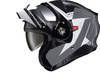 Scorpion EXO #96-2036 - Exo-at960 Modular Helmet Topographic 2 BLK/WHT/Grey XL