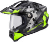 Scorpion EXO #XT9-2377 - Xt9000 Carbon Full Face Helmet Gilley Hi-vis/Grey 2X