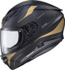 Scorpion EXO #43-3143 - Exo-r430 Full Face Helmet Cutlass Black/Gold SM