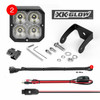 XK Glow #XK065001-FL-KIT - 20W RGB POD Lights Flood Beam PR