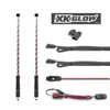 XK Glow #XK-WHIPC-ADV - 2 PC 32" Whip with Xkchrome Controller