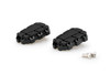Puig #20851N - Footpegs Enduro 2.0 Black