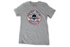Rinehart Racing MER4-008S - Men's Gray Skull T-Shirt - Small