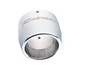 Rinehart Racing 100-0117 - 3.5" Standard End Cap - Chrome Replacement End Cap (single)