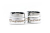 Rinehart Racing 900-0301 - 2.5" Standard End Cap - Chrome End Cap Pair
