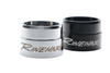 Rinehart Racing 400-0400 - 2.5" Standard End Cap - Chrome Replacement End Cap (single)