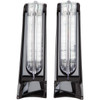 Ciro #40003 - Filler Panel Light - Clear Lens - Red/Amber LEDs - Black