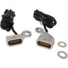 Drag Specialties - LED Handlebar Marker Lights - Chrome/Amber