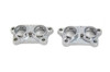 Motorshop #82573 - Tappet Block Cover Set Chrome