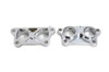 Motorshop #82573 - Tappet Block Cover Set Chrome