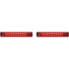 Custom Dynamics #PB-SB-HD-BR - Saddlebag Lights - Black/Red