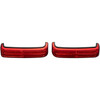 Custom Dynamics #PB-SB-HD-BR - Saddlebag Lights - Black/Red
