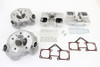 V-Twin - Cylinder Head Set with Polished Rocker Box