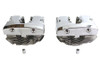 V-Twin - Cylinder Head Set with Chrome Rocker Box