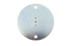 V-Twin #D-3039 - Nose Cone Mount Plate Zinc