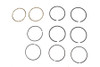 Hastings Rings #4244-020 - Hastings Piston Ring Set .020 Oversize