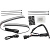 Ciro #40042 - Bag Blades® - Red Turn Signals - Smoke Lens